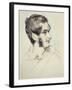 Portrait of Prosper Merimee-null-Framed Giclee Print