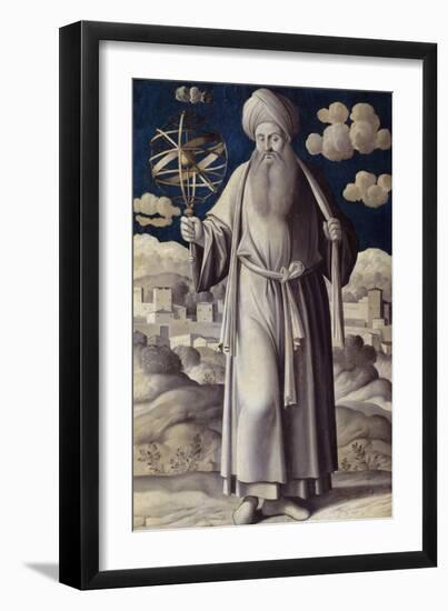 Portrait of Ptolemy by Girolamo Mocetto-null-Framed Giclee Print