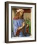 Portrait of Ptolemy, circa 1475-Joos van Gent-Framed Giclee Print