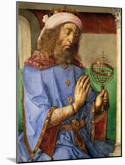 Portrait of Ptolemy, circa 1475-Joos van Gent-Mounted Giclee Print