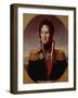 Portrait of Pyotr Alexandrovich Chicherin, 1814-Robert Lefévre-Framed Giclee Print