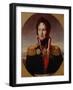 Portrait of Pyotr Alexandrovich Chicherin, 1814-Robert Lefévre-Framed Giclee Print