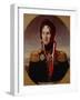 Portrait of Pyotr Alexandrovich Chicherin, 1814-Robert Lefévre-Framed Giclee Print