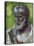 Portrait of Pythagoras (Samos, 570 Bc-Metaponto, 495 BC), Greek Philosopher and Mathematician-null-Framed Stretched Canvas