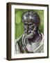 Portrait of Pythagoras (Samos, 570 Bc-Metaponto, 495 BC), Greek Philosopher and Mathematician-null-Framed Giclee Print