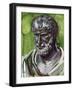 Portrait of Pythagoras (Samos, 570 Bc-Metaponto, 495 BC), Greek Philosopher and Mathematician-null-Framed Giclee Print