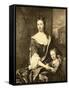 Portrait of Queen Anne and Her Son William, Duke of Gloucester-Michael Dahl-Framed Stretched Canvas