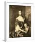 Portrait of Queen Anne and Her Son William, Duke of Gloucester-Michael Dahl-Framed Giclee Print