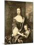 Portrait of Queen Anne and Her Son William, Duke of Gloucester-Michael Dahl-Mounted Giclee Print