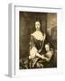 Portrait of Queen Anne and Her Son William, Duke of Gloucester-Michael Dahl-Framed Giclee Print