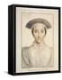 Portrait of Queen Anne of Cleves Published 1796-Hans Holbein the Younger-Framed Stretched Canvas