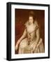 Portrait of Queen Anne of Denmark (1574-1619)-John De Critz-Framed Giclee Print