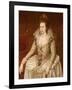 Portrait of Queen Anne of Denmark (1574-1619)-John De Critz-Framed Giclee Print