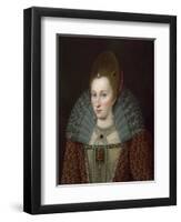 Portrait of Queen Anne of Denmark-null-Framed Giclee Print