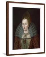 Portrait of Queen Anne of Denmark-null-Framed Giclee Print