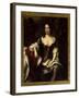 Portrait of Queen Anne when Princess of Denmark, 1687-William Wissing-Framed Giclee Print