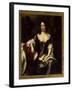 Portrait of Queen Anne when Princess of Denmark, 1687-William Wissing-Framed Giclee Print