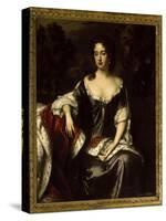 Portrait of Queen Anne when Princess of Denmark, 1687-William Wissing-Stretched Canvas