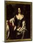 Portrait of Queen Anne when Princess of Denmark, 1687-William Wissing-Mounted Premium Giclee Print