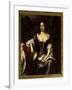 Portrait of Queen Anne when Princess of Denmark, 1687-William Wissing-Framed Giclee Print