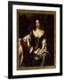 Portrait of Queen Anne when Princess of Denmark, 1687-William Wissing-Framed Giclee Print