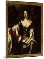 Portrait of Queen Anne when Princess of Denmark, 1687-William Wissing-Mounted Giclee Print