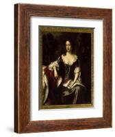 Portrait of Queen Anne when Princess of Denmark, 1687-William Wissing-Framed Giclee Print