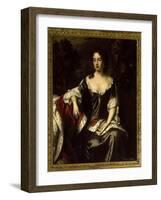 Portrait of Queen Anne when Princess of Denmark, 1687-William Wissing-Framed Giclee Print