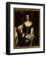 Portrait of Queen Anne when Princess of Denmark, 1687-William Wissing-Framed Giclee Print