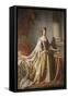 Portrait of Queen Charlotte, Full Length in Robes of State-John Ramsay-Framed Stretched Canvas