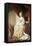 Portrait of Queen Charlotte, Full Length, Seated in Robes of State-Sir Joshua Reynolds-Framed Stretched Canvas