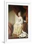 Portrait of Queen Charlotte, Full Length, Seated in Robes of State-Sir Joshua Reynolds-Framed Giclee Print