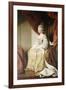 Portrait of Queen Charlotte, Full Length, Seated in Robes of State-Sir Joshua Reynolds-Framed Giclee Print