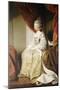 Portrait of Queen Charlotte, Full Length, Seated in Robes of State-Sir Joshua Reynolds-Mounted Giclee Print