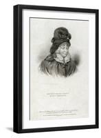 Portrait of Queen Charlotte-null-Framed Giclee Print