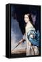 Portrait of Queen Christina of Sweden, 1661-Abraham Wuchters-Framed Stretched Canvas