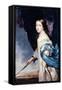 Portrait of Queen Christina of Sweden, 1661-Abraham Wuchters-Framed Stretched Canvas