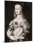 Portrait of Queen Christina of Sweden-null-Mounted Giclee Print