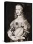 Portrait of Queen Christina of Sweden-null-Stretched Canvas