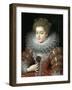 Portrait of Queen Elisabeth of France (1602-164), Queen Consort of Spain-Frans Francken the Younger-Framed Giclee Print