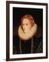 Portrait of Queen Elizabeth I (1533-1603)-Marcus Gheeraerts-Framed Giclee Print