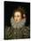 Portrait of Queen Elizabeth I (1533-1603)-Nicholas Hilliard-Stretched Canvas