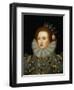 Portrait of Queen Elizabeth I (1533-1603)-Nicholas Hilliard-Framed Giclee Print