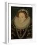 Portrait of Queen Elizabeth I, C.1580 (Oil on Panel)-English School-Framed Giclee Print