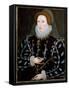 Portrait of Queen Elizabeth I of England, 1575-1580 (Painting)-Nicholas Hilliard-Framed Stretched Canvas