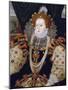 Portrait of Queen Elizabeth I of England (The Armada Portrait)-null-Mounted Giclee Print