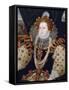 Portrait of Queen Elizabeth I of England (The Armada Portrait)-null-Framed Stretched Canvas