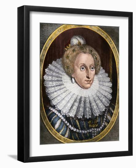 Portrait of Queen Elizabeth I-null-Framed Giclee Print