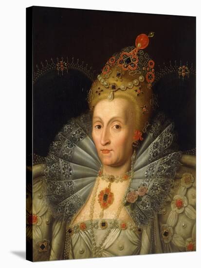 Portrait of Queen Elizabeth I-Marcus Gheeraerts-Stretched Canvas