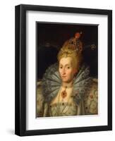 Portrait of Queen Elizabeth I-Marcus Gheeraerts-Framed Giclee Print